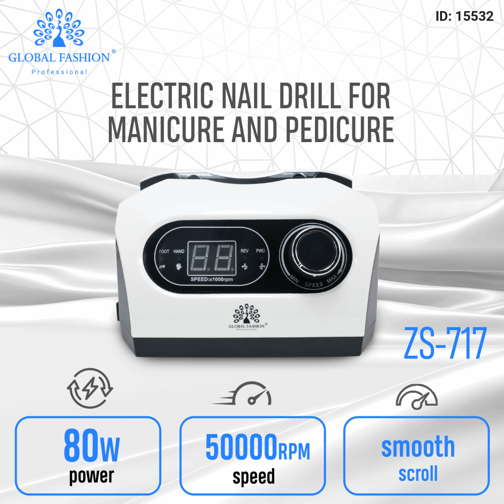 Nail Drill Global Fashion ZS-717 50000rpm