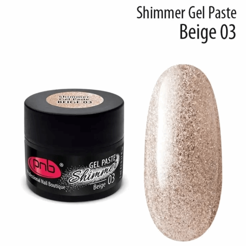 GEL PASTE PNB Shimmer Paste 03 5ml