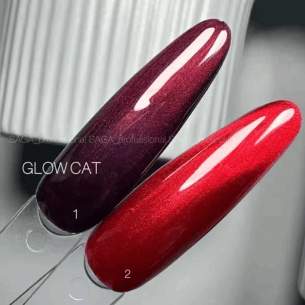 Gel Polish SAGA CAT EYE / USA Glow 10ml 01