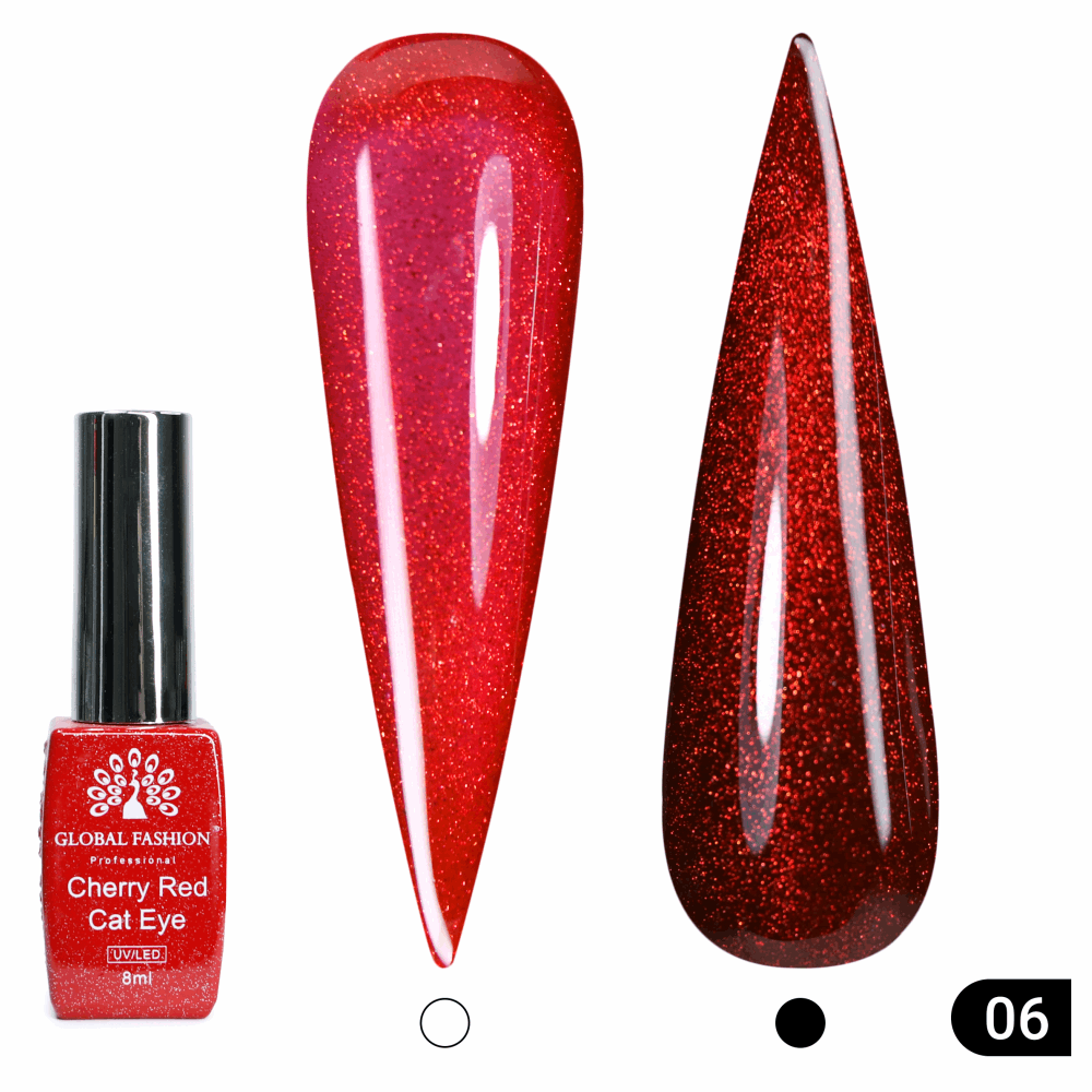 CAT EYE Global Fashion Cherry Red 8ml 06