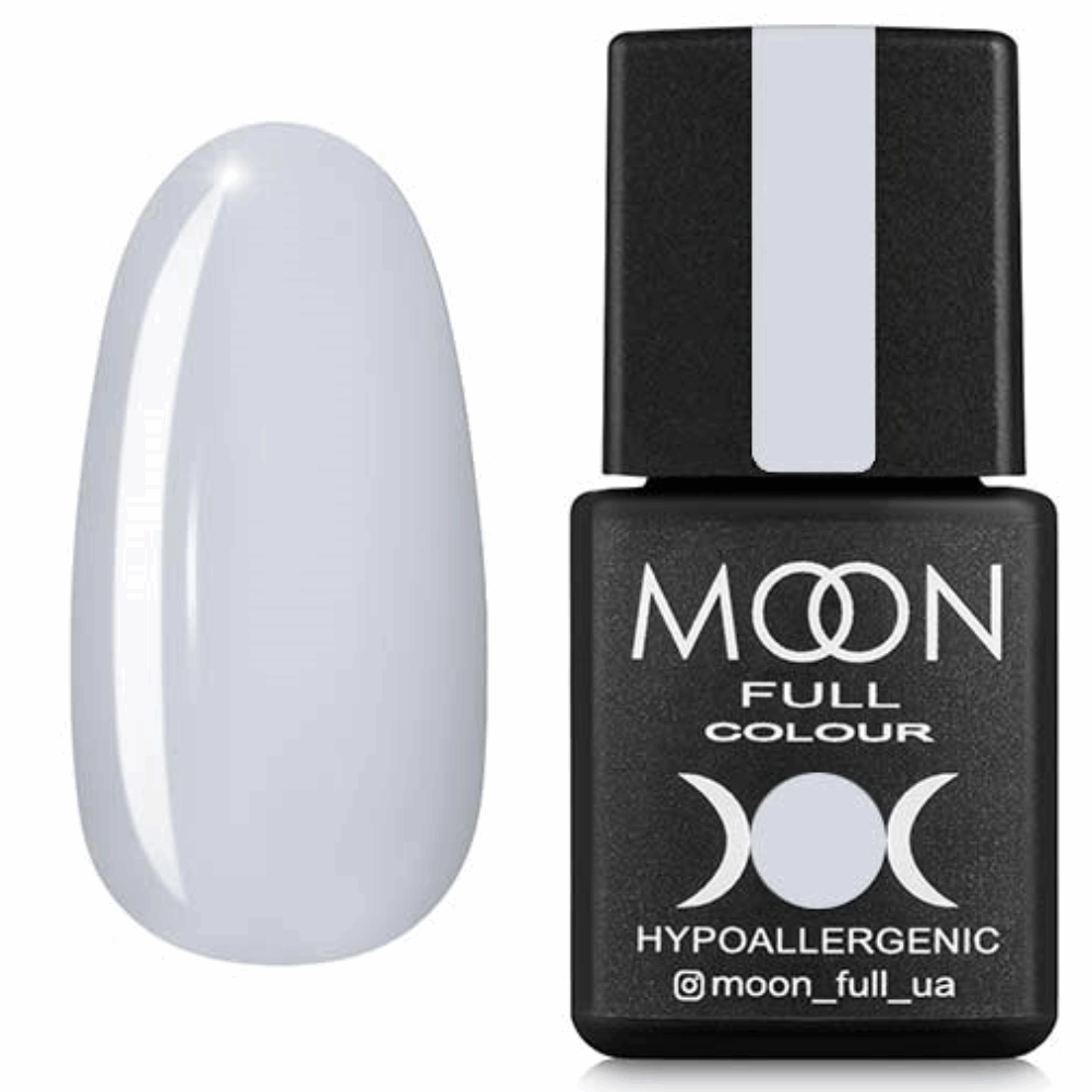 Gel Polish White &amp; Black MOON White 8ml