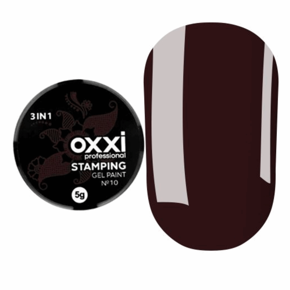 GEL PAINT &amp; STAMPING OXXI USA Paint &amp; Stamping 10 5ml