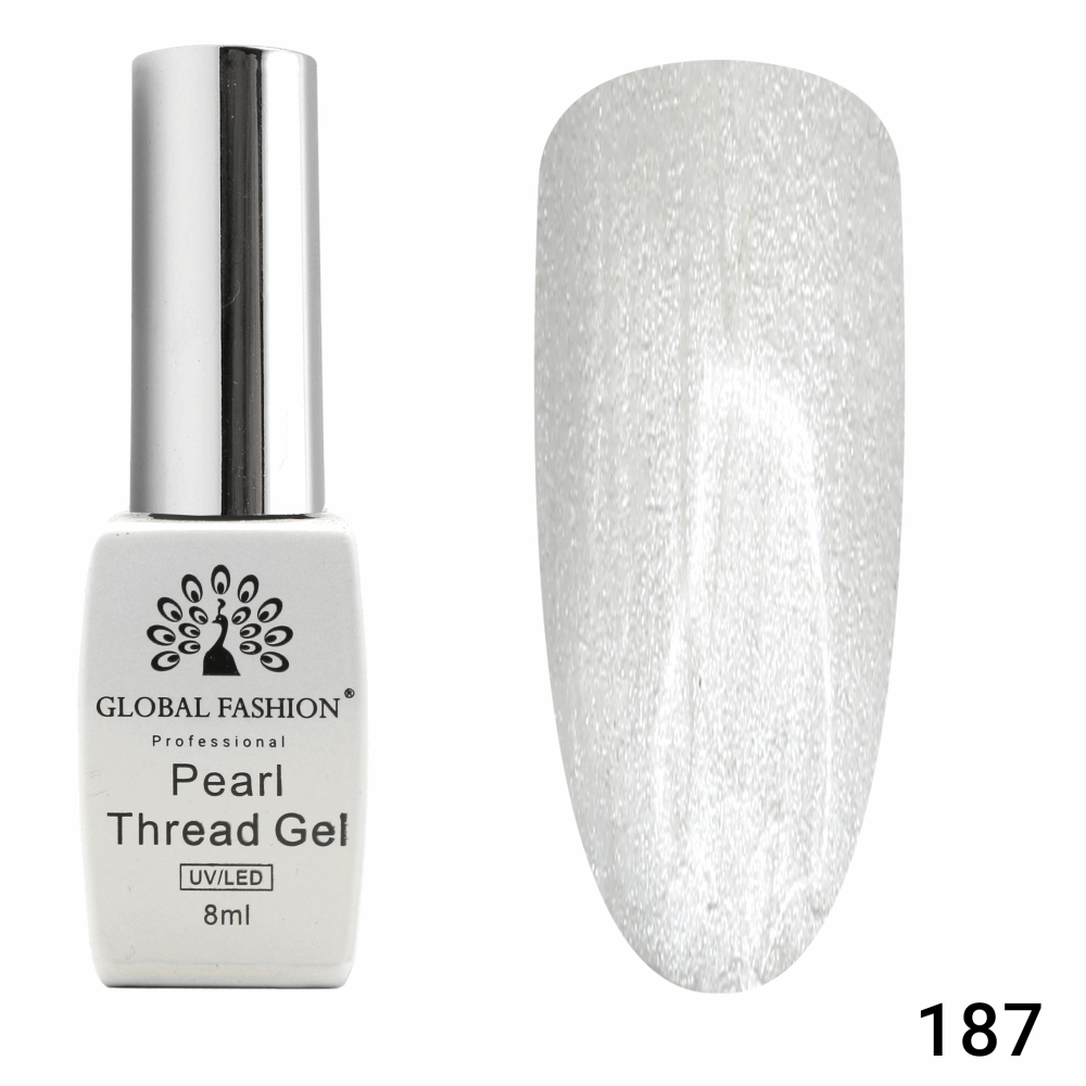 Gel Polish GLOBAL FASHION Pearl Thread Gel 8ml 187